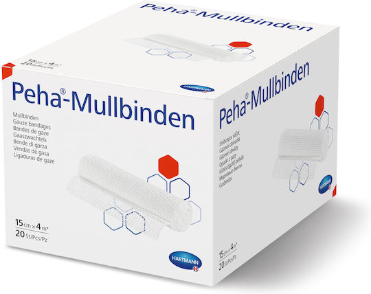 Hartmann Peha Bandages 400 x 15cm 20pcs