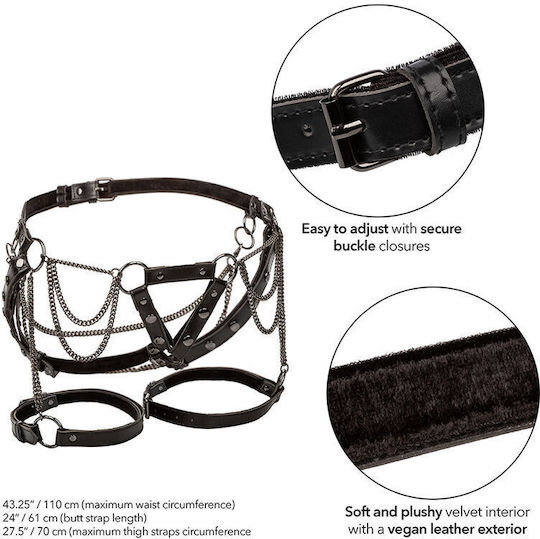 Calexotics Harness Ασημί
