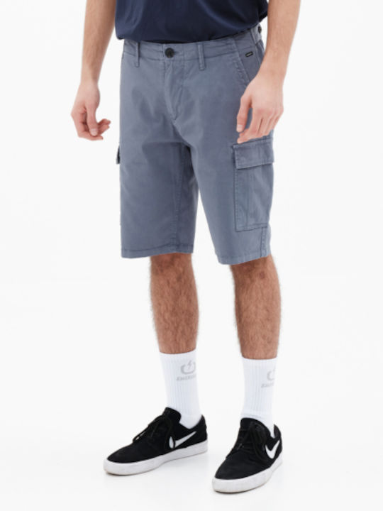 Herrenshorts Cargo Hellblau