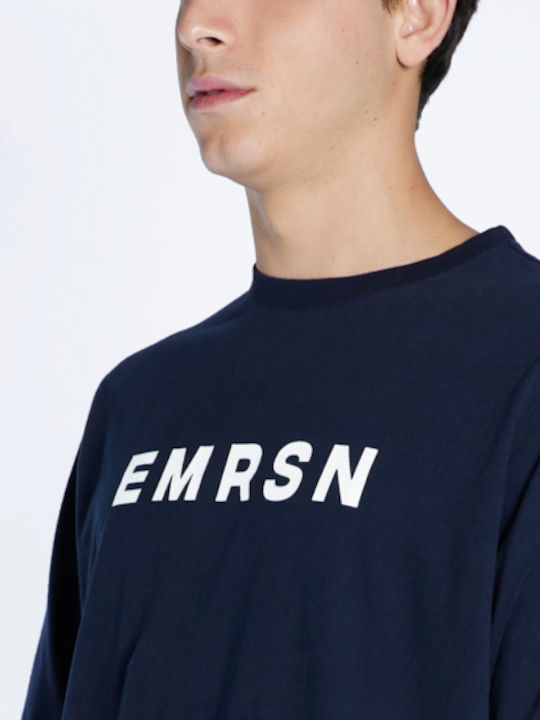 T-shirt Navy Μπλε