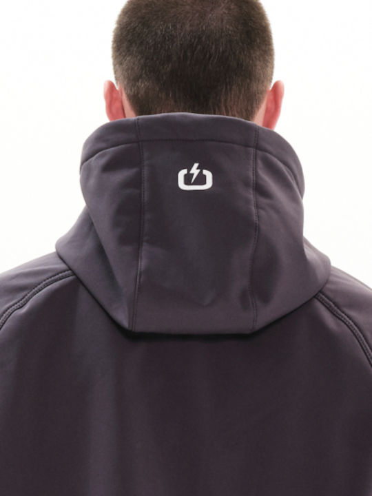 Geci barbati Bomber Waterproof și cu protecție împotriva vântului Gri