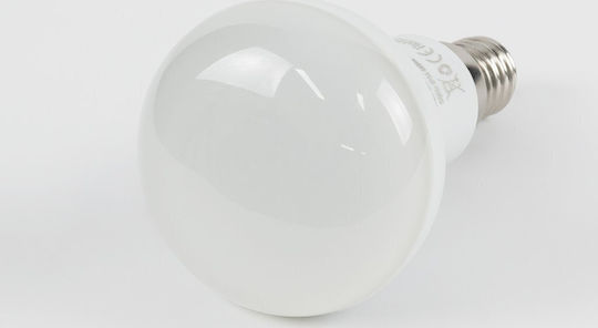 GloboStar Λάμπα LED 65W 89mm για Ντουί E14 και Σχήμα R50 Ψυχρό Λευκό 790lm