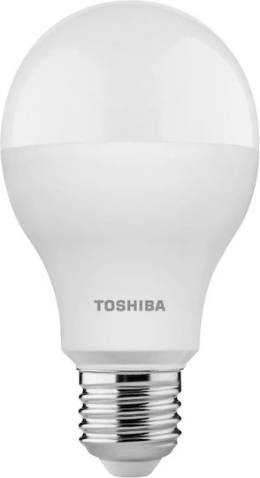 Toshiba Λάμπα LED 14W για Ντουί E27 και Σχήμα A65 Θερμό Λευκό 1521lm Dimmable