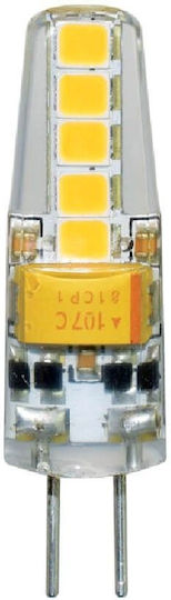 Vivalux Λάμπα LED 2W για Ντουί G4 Θερμό Λευκό 200lm