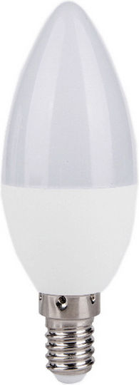 Fos me LED-Lampe 7W für Fassung E14 und Form C37 Kühles Weiß 470lm