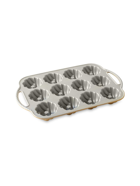 Nordicware Φόρμα Ζαχαροπλαστικής για Κέικ από Αλουμίνιο 38x25x4εκ.