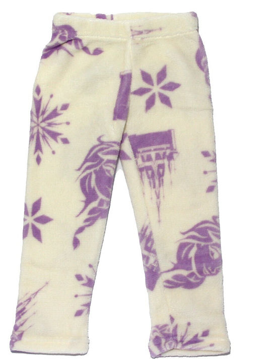 Disney Kids' Pajamas Winter Fleece Coral, Violet, Lilac Frozen