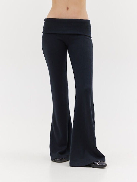 Dama Tesatura Pantaloni Negru