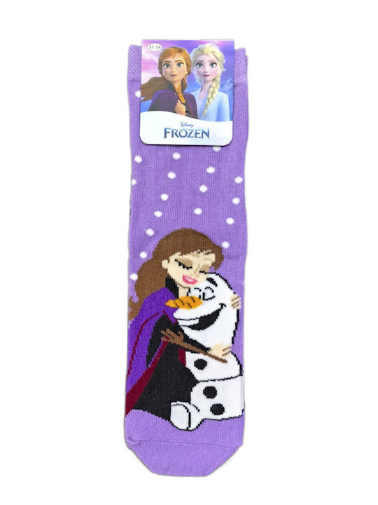 Disney Παιδικές Κάλτσες Μακριές Frozen Multi 3 Ζευγάρια Disney Παιδικές Κάλτσες Μακριές Frozen Multi 3 Ζευγάρια