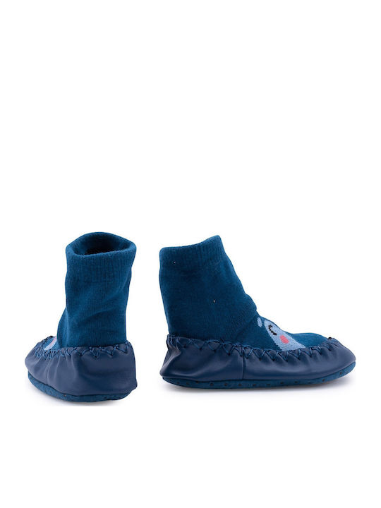 Love4shoes Kids' Slipper Socks Blue