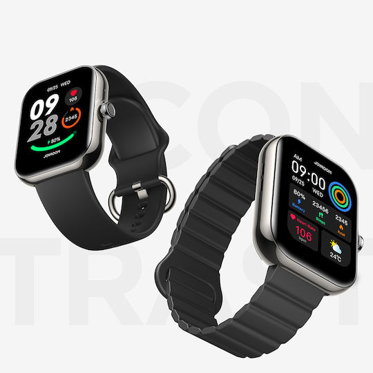 Joyroom JR-FT5 Plus Smartwatch mit Pulsmesser (Schwarz)