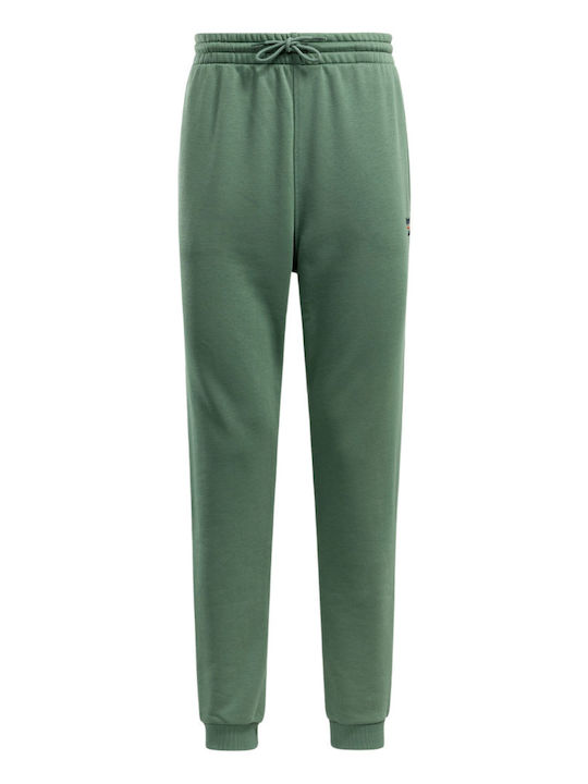Identity Pantaloni de trening cu Elastic Green