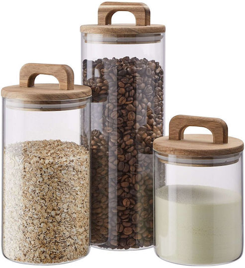 Butlers Storage Βάζο Γενικής Χρήσης με Αεροστεγές Καπάκι Γυάλινο Διάφανο 1800ml