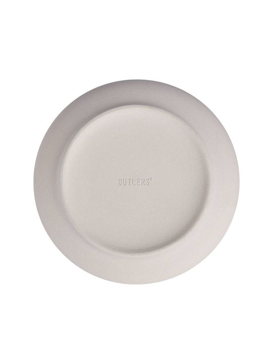 Butlers Bol de Servire pentru Cereale Rotund Ceramică Alb cu Diametru 14buc