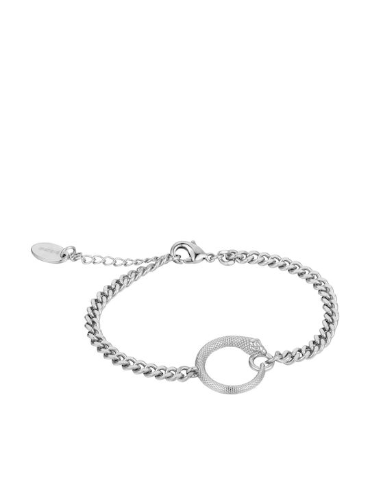 Just Cavalli Damen Uhr mit Silber Metallarmband