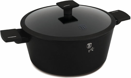 Berlinger Haus Matte Black Collection Deep Pot made of Aluminum 8lt / 30cm