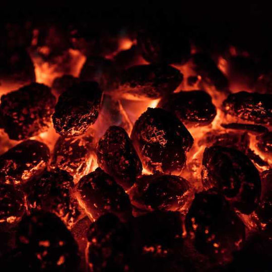 Charcoal Bag Made Marabu Wood Minimum 4 Hours Burning Time Charcoal 4 Kg