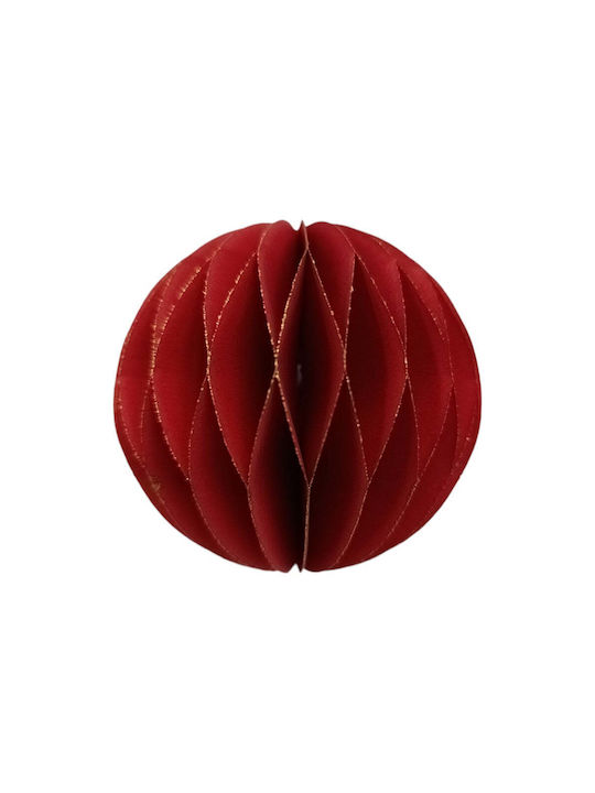 Μπάλα Χάρτινη Κόκκινη 7.5cm