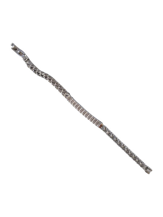 Visetti Damen Armband Hand Schellen aus Stahl 21cm