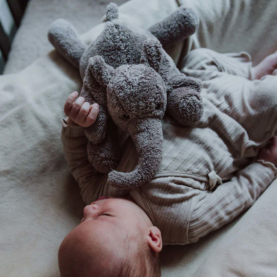 Flow Baby Toy Elephant made of Fabric with White Noise and Music for 0++ Months
