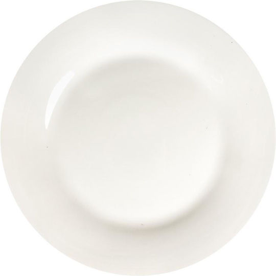 Eaton Dining Aria Eaton Farfurie joasă din Porțelan Alb cu Diametru 25.5cm 6buc Eaton Dining Aria Eaton Farfurie joasă din Porțelan Alb cu Diametru 25.5cm 6buc