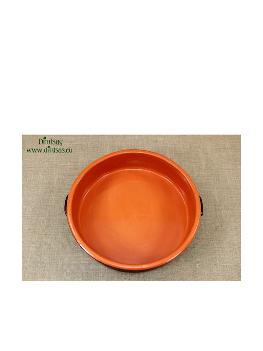 Γάστρα Στρογγυλή Κεραμική 41.3x41.3cm 10lt