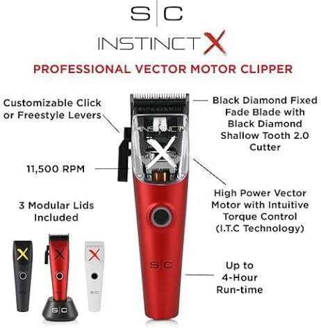 StyleCraft Instinct X Rechargeable Hair Clipper
