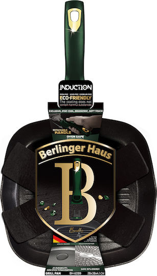 Berlinger Haus Emerald Γκριλιέρα από Αλουμίνιο με Επίστρωση από Πέτρα 28cm