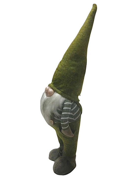 Christmas Plush Figure Dwarf Green Height 70cm
