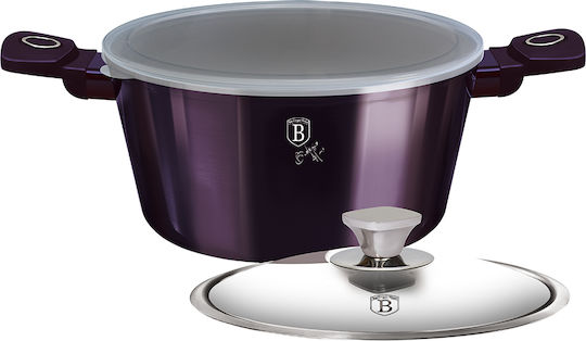 Berlinger Haus Purple Eclipse Collection Βαθιά Κατσαρόλα από Αλουμίνιο 4.1lt / 24cm