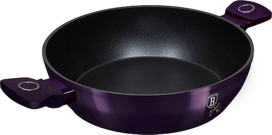 Berlinger Haus Purple Eclipse Collection Flacher Topf aus Aluminium 2.3Es / 24cm
