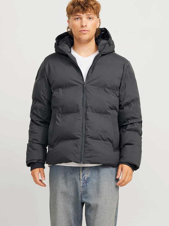 Jacket Puffer Windproof Gray