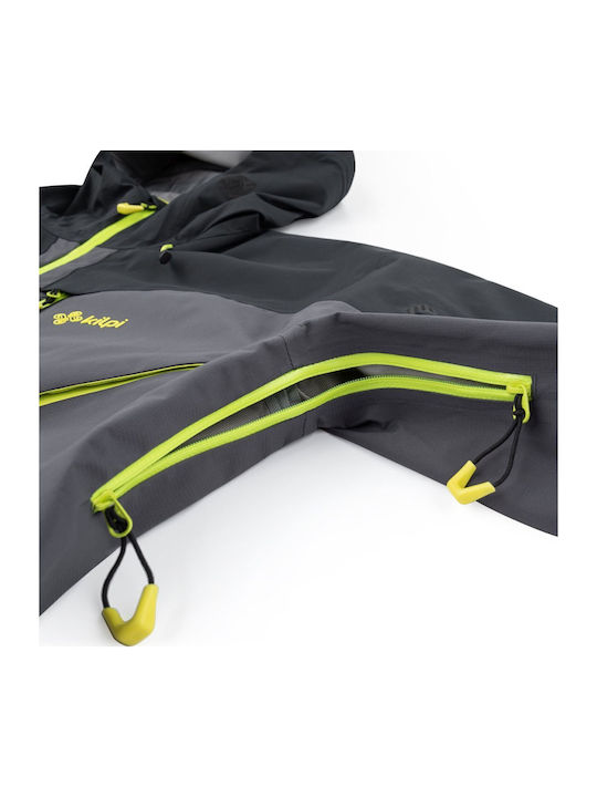 Hastar-m Athletic Jacket Waterproof Gray