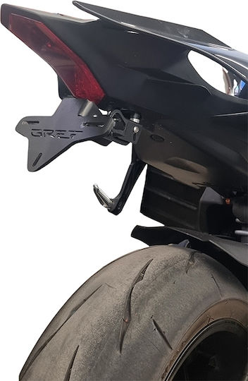 Gref Innovation Foldable Motorcycle License Plate Holder