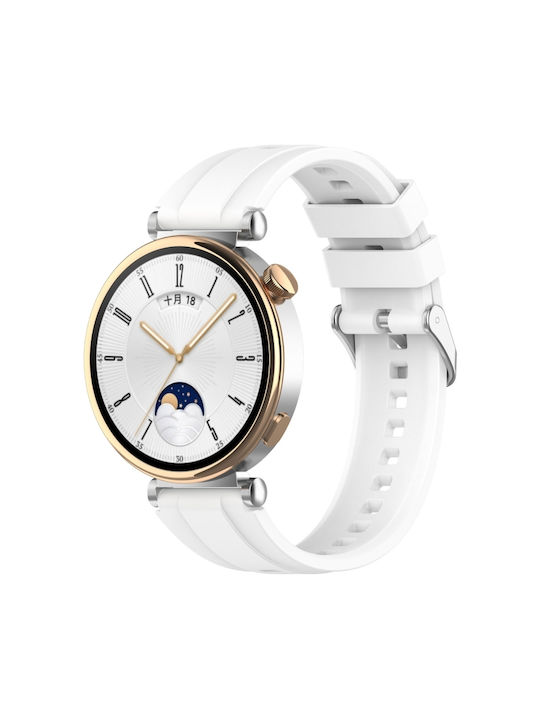 Каишка Силикон Син (Huawei Watch GT4/GT5 41mm / GT5 Pro 42mm)