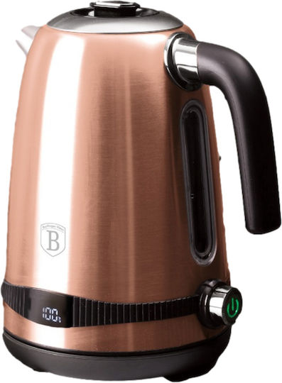 Berlinger Haus Βραστήρας 1.7lt 2200W Καφέ