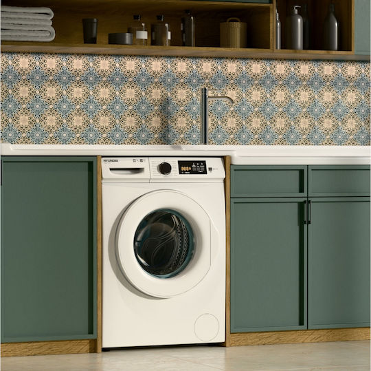 Hyundai Πλυντήριο Ρούχων 9kg 1000 Στροφών Eco Wash HWM24V-109T/W