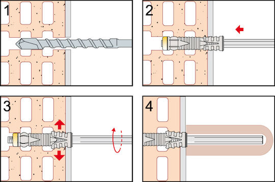Friulsider Ούπα Πλαστικό 10x120mm