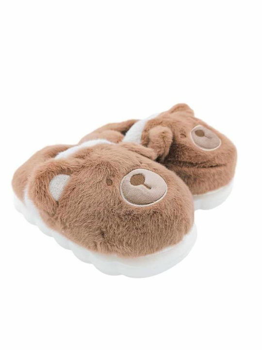 Jomix Kids Slippers Brown