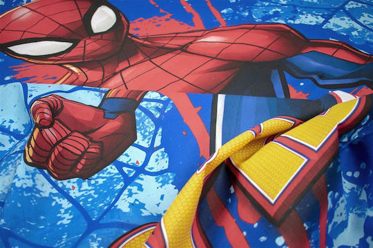 Marvel Σετ Παιδική Παπλωματοθήκη Μονή Electric Blue