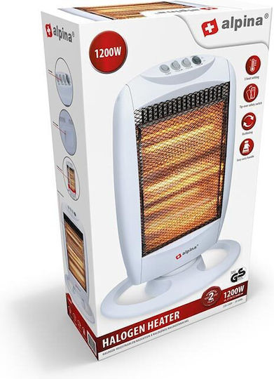 Alpina Σόμπα Αλογόνου 1200W