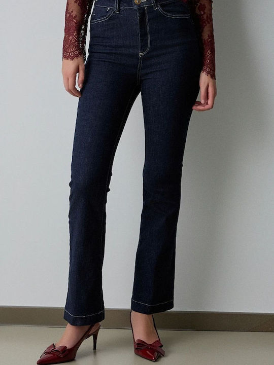 Natalie High Waist Women's Jean Trousers in Bootcut Fit