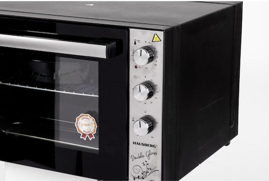 Hausberg Elektrischer Ofen 70Es Ohne Brenner Schwarz