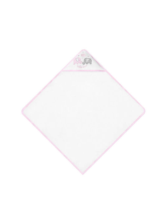 Mother's Choice Set of Baby Towels 5pcs White