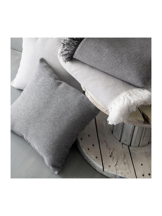 Rythmos Miller Three-Seater Sofa Throw Two Sides Jacquard 180x280cm Gray