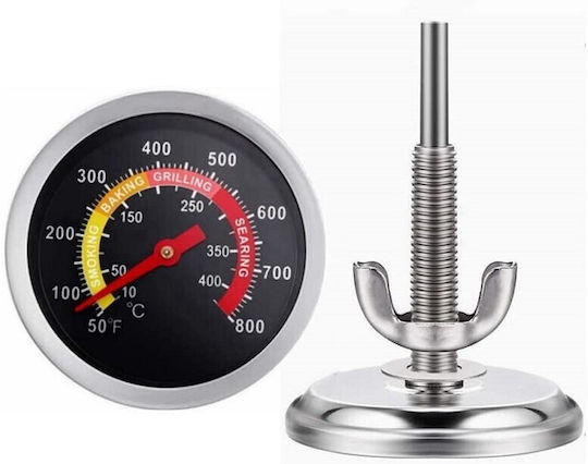 Analog BBQ Thermometer with Probe