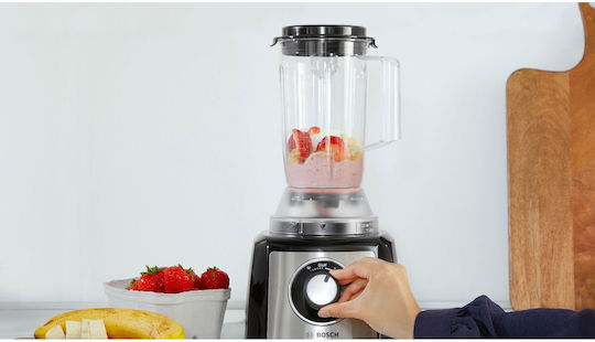 Bosch Multifunctional Food Processor 900W with Pot 2.3lt and Jug Blender Silver
