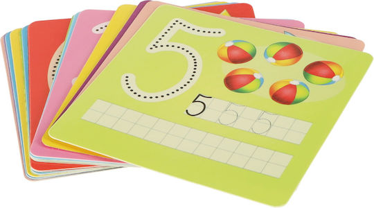 ikonka Educational Game Letters & Numbers for 5+ years Years Old
