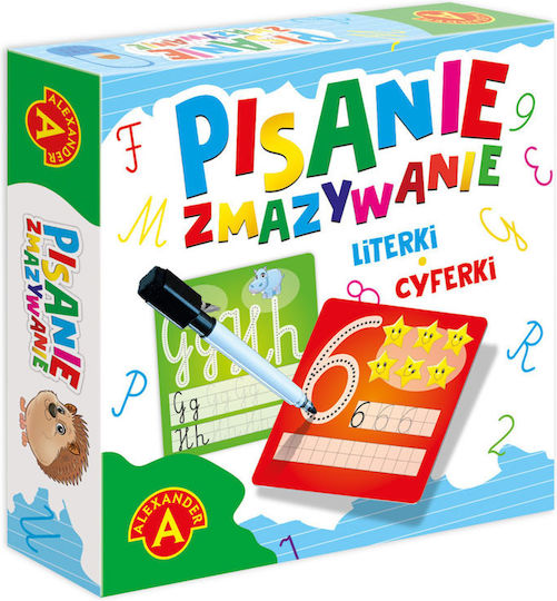 ikonka Educational Game Letters & Numbers for 5+ years Years Old