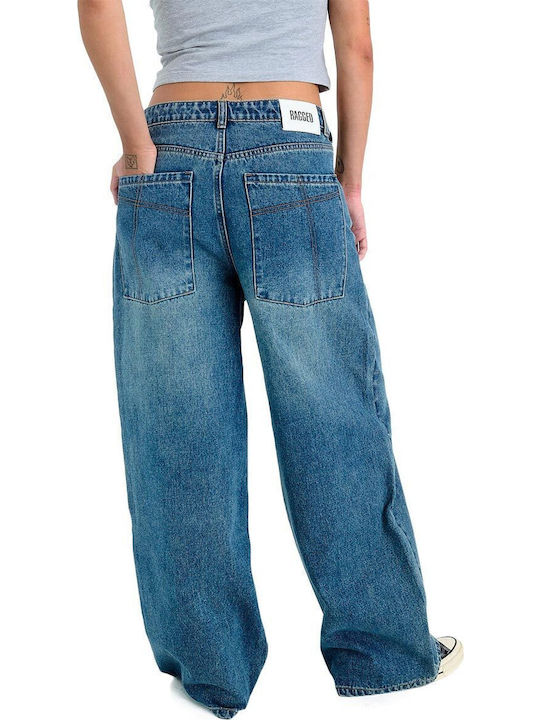 Damenjeans in Weit geschnittener Linie
